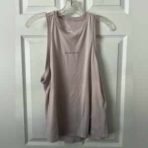 Nike Pink Sleeveless Relaxed Tank Top
